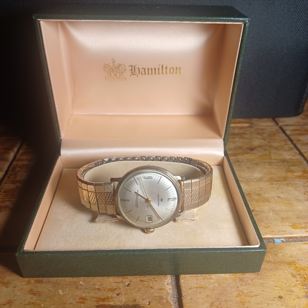Vintage Hamilton Thin-O-Matic 10K Gold Filled Men’s Watch